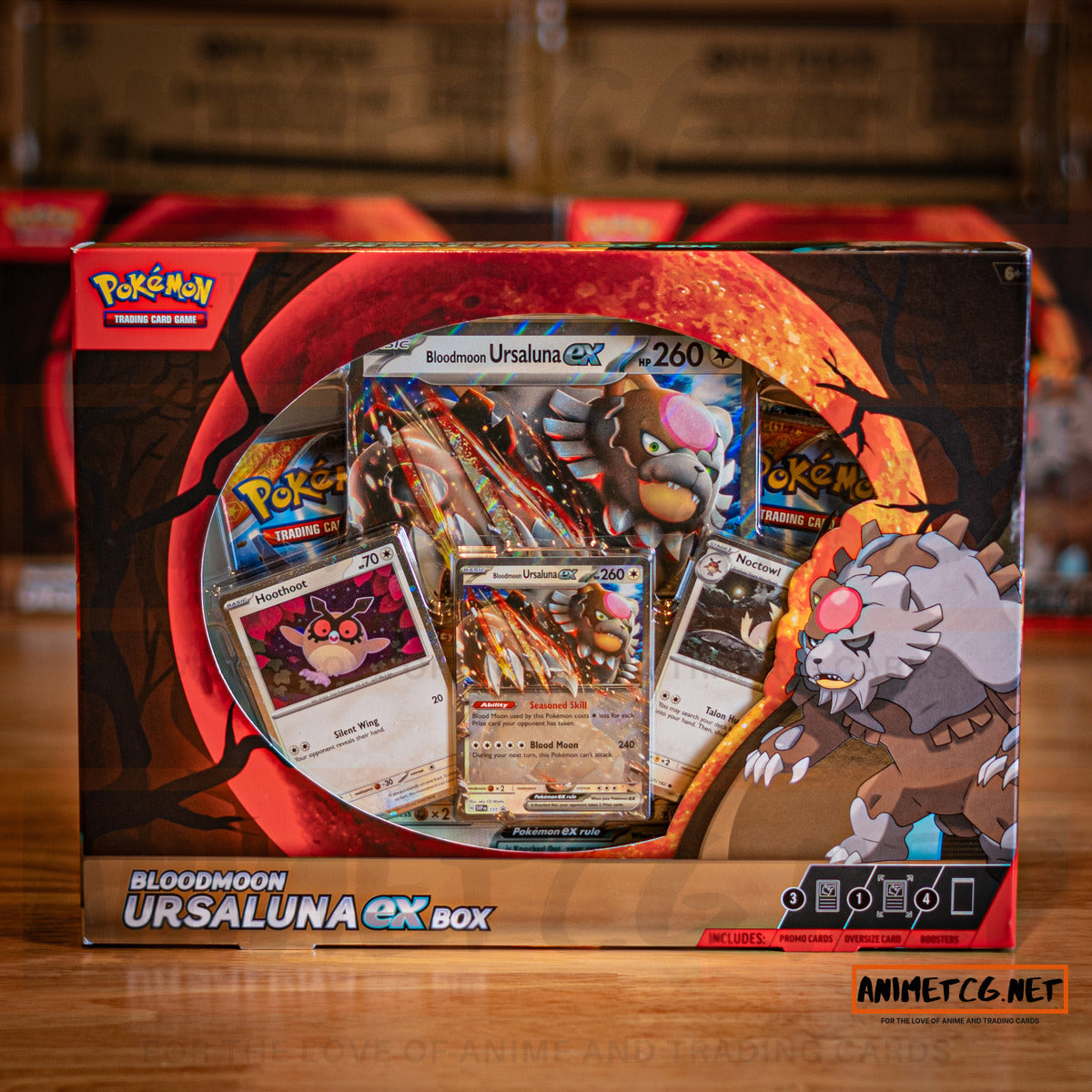 Pokémon TCG Bloodmoon Ursaluna ex Box