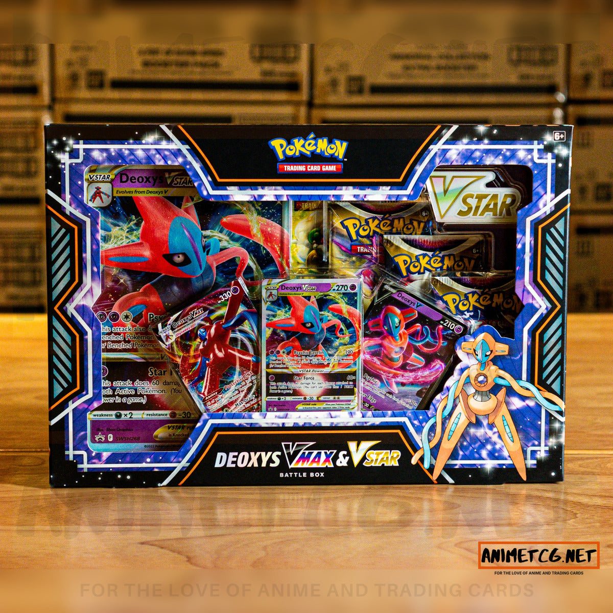 Pokémon TCG Deoxys VMAX & VSTAR Battle Box