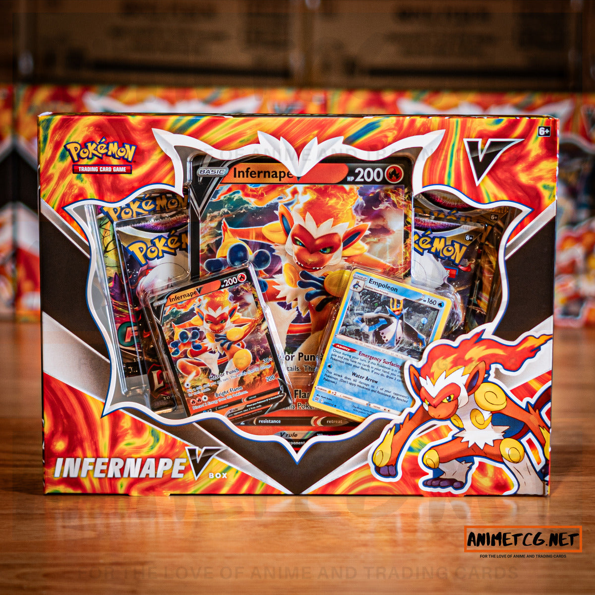 Pokémon TCG Infernape V Box