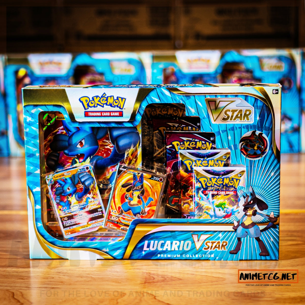 Pokemon Lucario VStar Premium Collection Box