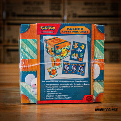 Pokemon Trading Card Game: Paldea Adventure Chest Anime TCG.net Pokemon Trading Card Game: Paldea Adventure Chest Anime TCG.net