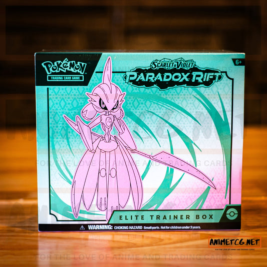 Pokemon TCG Scarlet and Violet  Paradox Rift Elite Trainer Box - Iron valiant