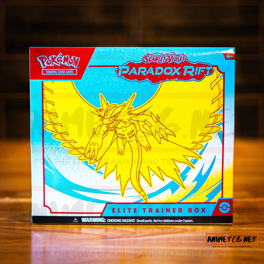 Pokemon TCG Scarlet and Violet  Paradox Rift Elite Trainer Box - Roaring Moon
