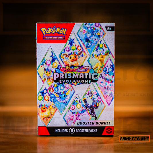 Pokemon Trading Card Game: Prismatic Evolutions Booster Bundle