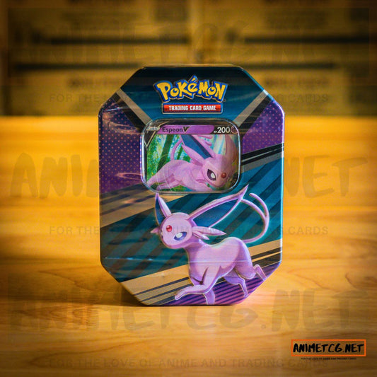 Pokemon TCG Eevee Evolutions Tin  Espeon V