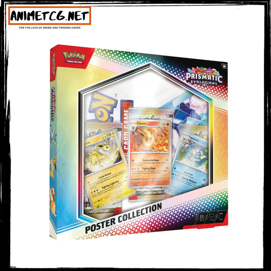 Pokemon TCG: Scarlet and Violet: Prismatic Evolutions Poster Collection