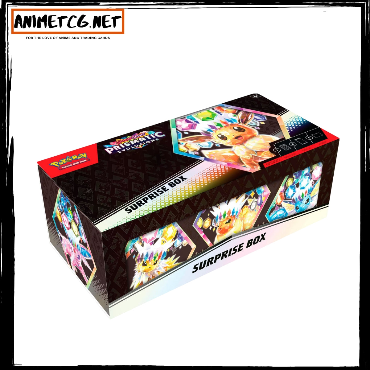 Pokemon TCG Scarlet and Violet Prismatic Evolutions Surprise Box