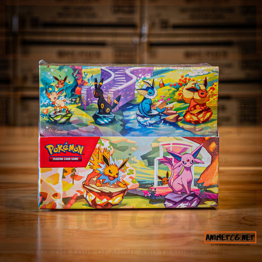 Pokemon TCG Scarlet and Violet Prismatic Evolutions Mini Tins 8 Count Display