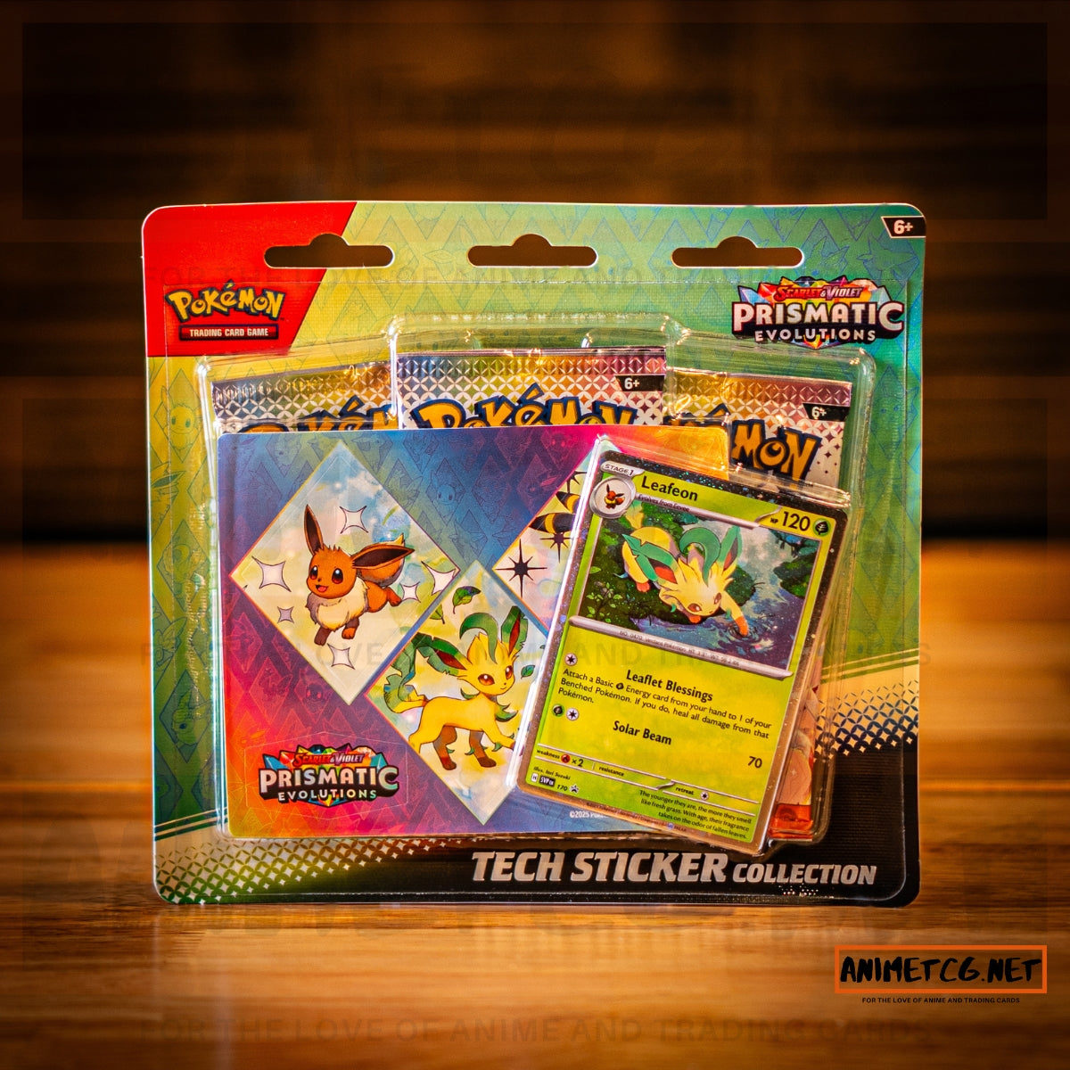 Pokemon Prismatic Evolutions Scarlet & Violet Tech Sticker Collection Pokemon Prismatic Evolutions Scarlet & Violet Tech Sticker Collection