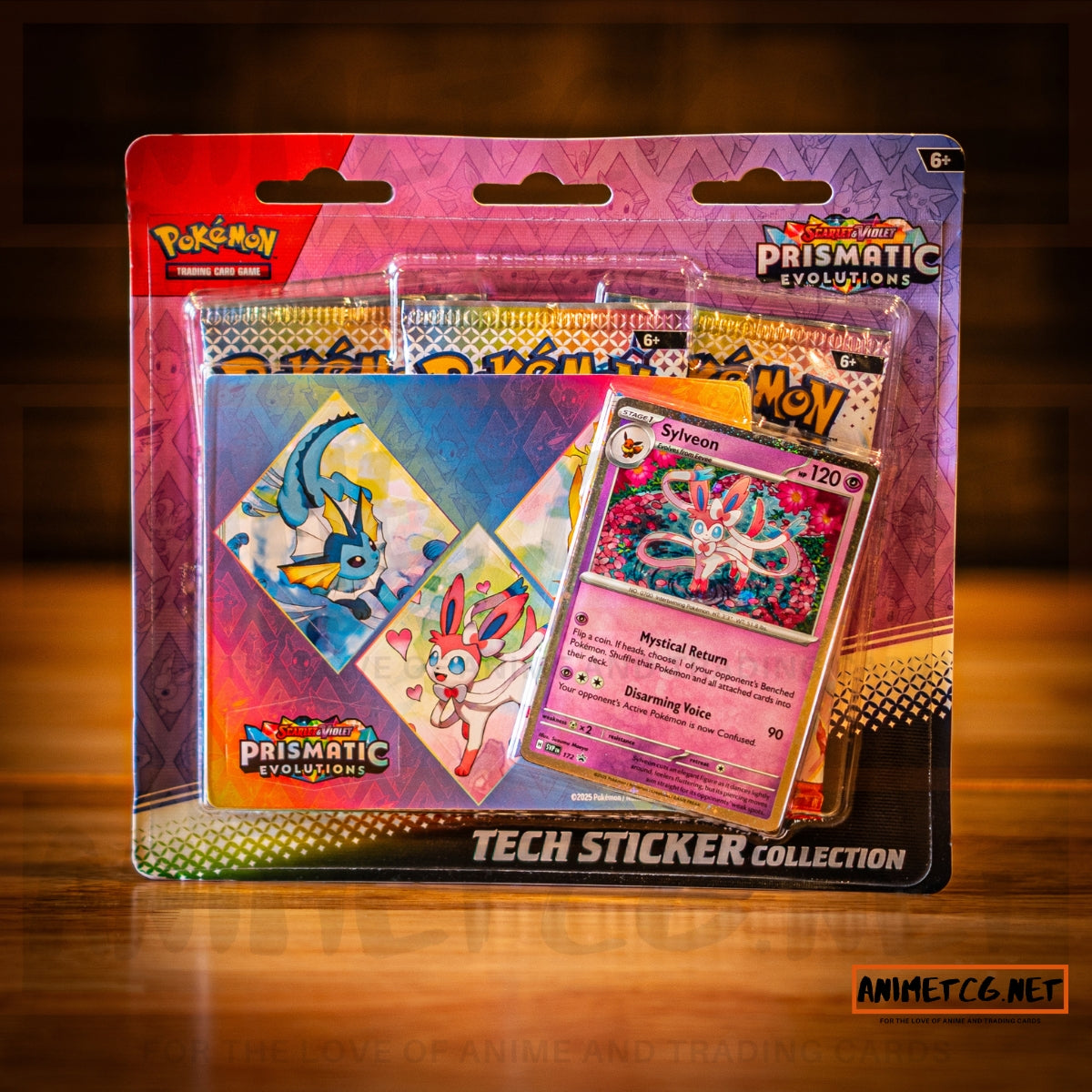 Pokemon Prismatic Evolutions Scarlet & Violet Tech Sticker Collection Pokemon Prismatic Evolutions Scarlet & Violet Tech Sticker Collection