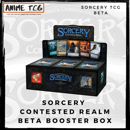 Sorcery TCG: Contested Realm - Beta Booster Box Sorcery TCG: Contested Realm - Beta Booster Box
