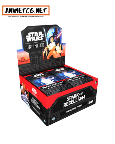 Pre Order Star Wars Unlimited Spark of Rebellion Booster Box