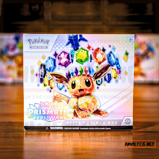 Pokemon TCG Scarlet and Violet Prismatic Evolutions Elite Trainer Box