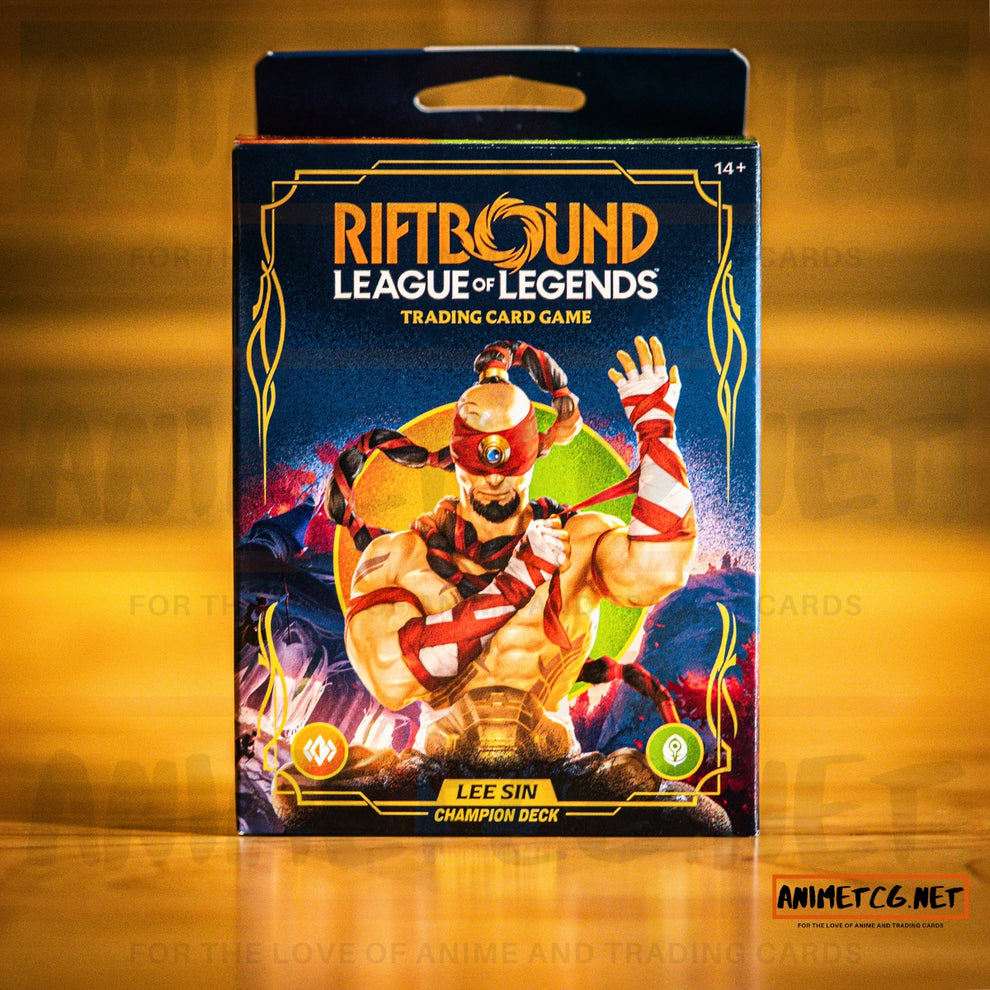 Riftbound TCG: League Of Legends Set 01 Origins Champion Deck: Lee Sin ...