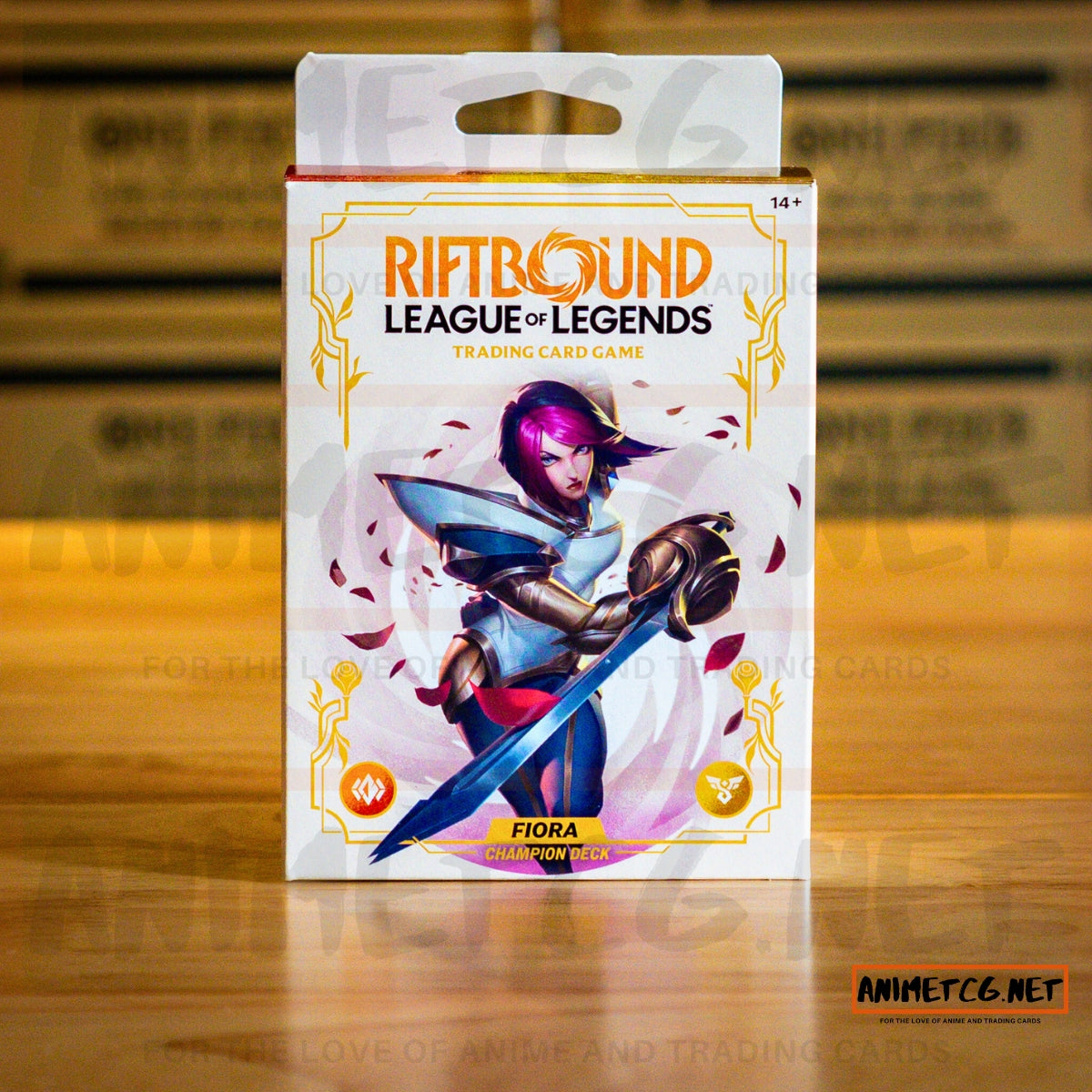 Riftbound TCG: League Of Legends Set 02 Spiritforged Champion Deck: Fiora