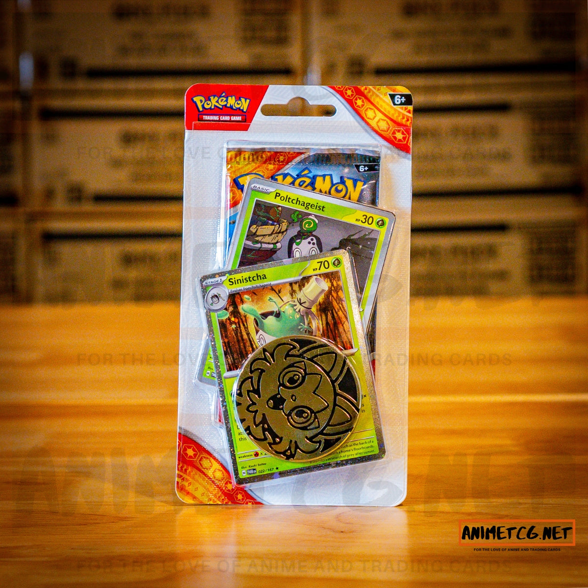 Pokemon Trading Card Game: Surging Sparks Single Pack Blister Sinistcha