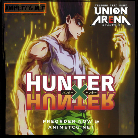Pre Order Union Arena Hunter x Hunter Booster Box English Version