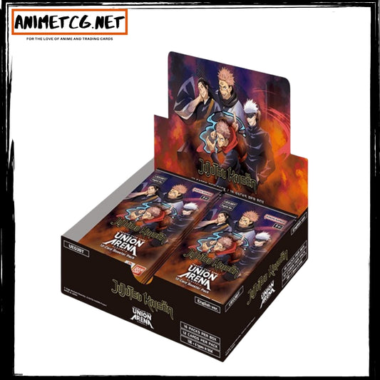 Union Arena Jujutsu Kaisen Booster Box English Version