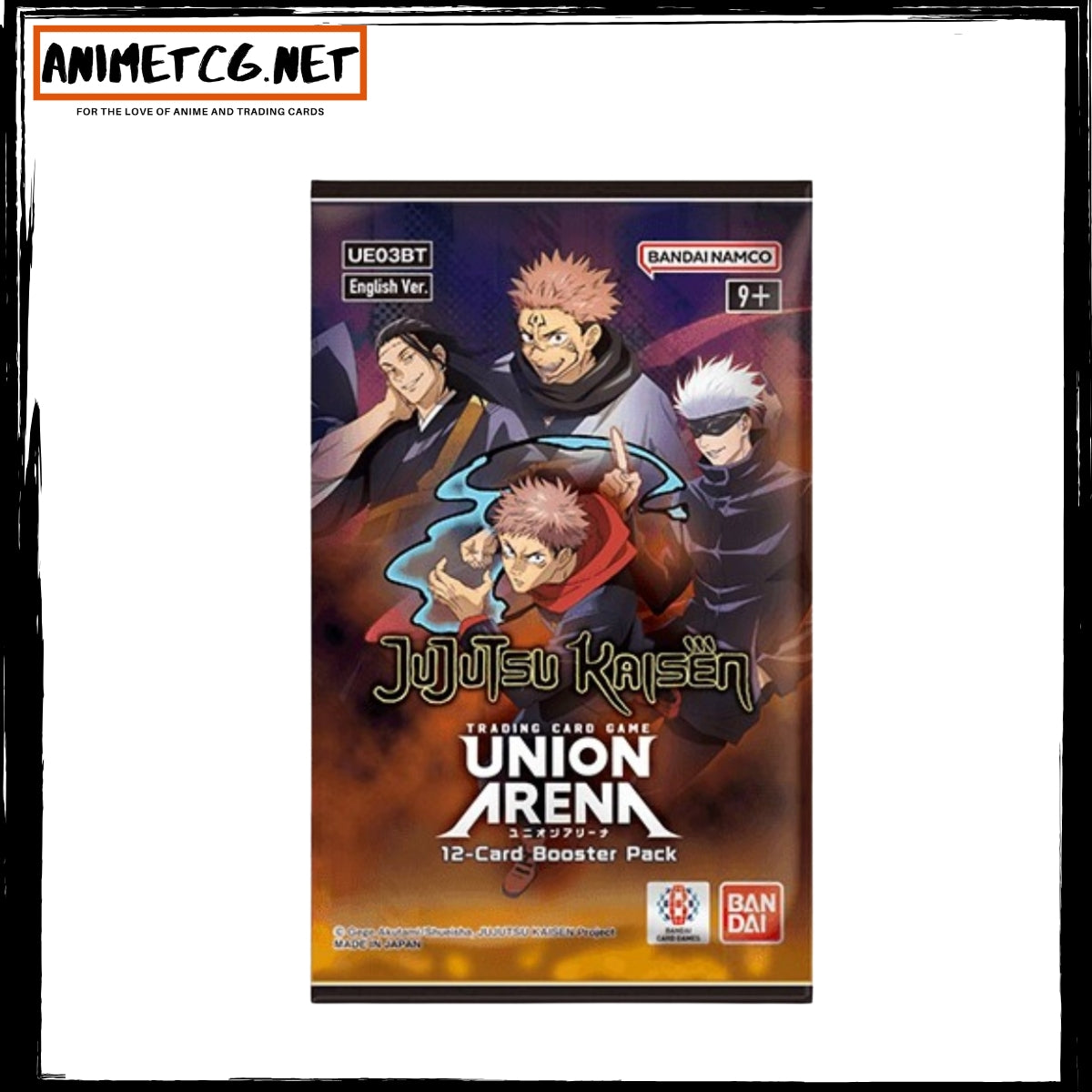 Union Arena Jujutsu Kaisen Booster Box English Version