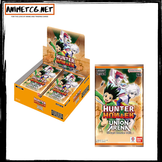 Union Arena Hunter x Hunter Booster Box English Version