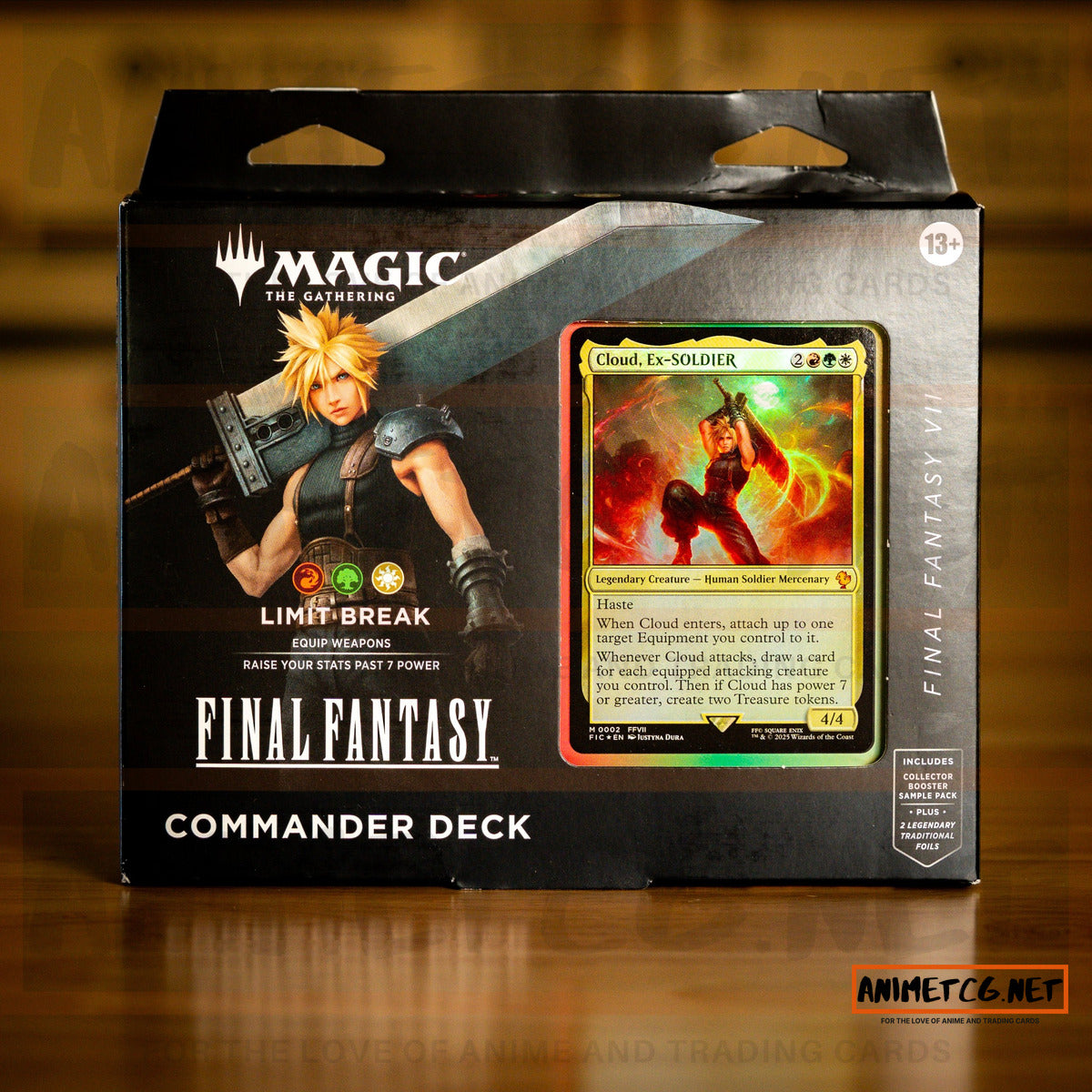 Magic: The Gathering FINAL FANTASY VII Commander Deck - Limit Break - animetcg.net