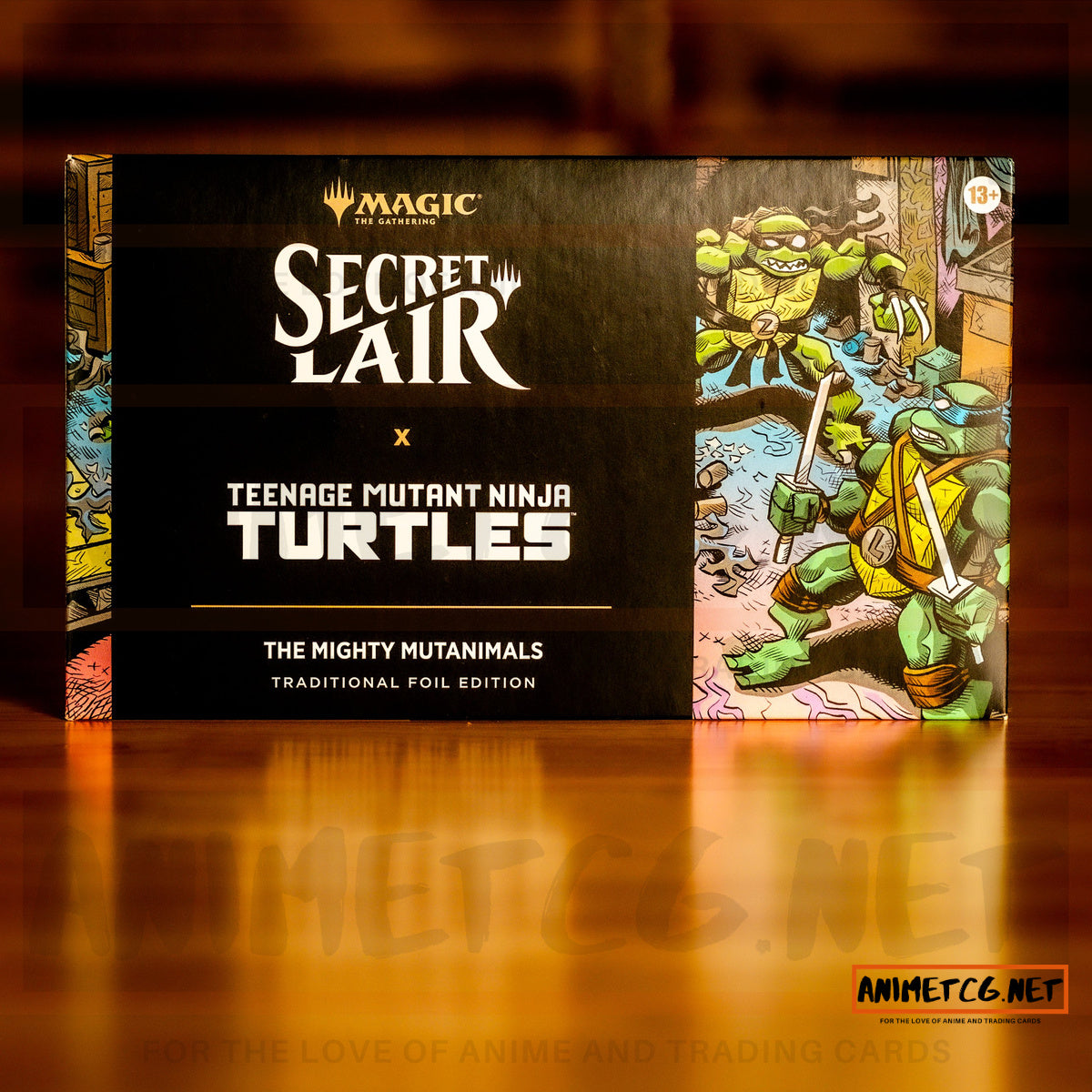Magic: The Gathering Secret Lair x Teenage Mutant Ninja Turtles: The Mighty Mutanimals (Traditional Foil Edition) – alternate angle | AnimeTCG.net