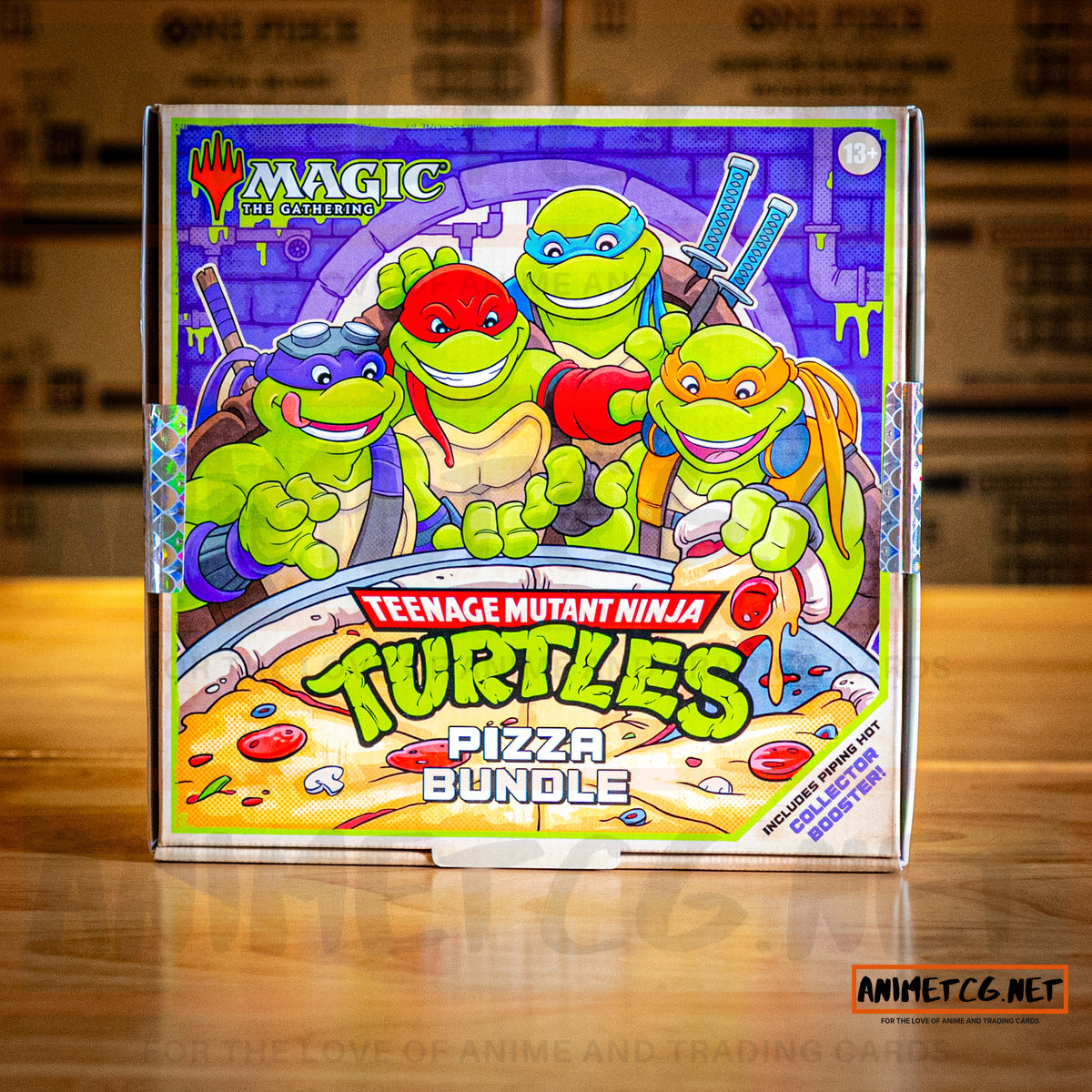 Magic: The Gathering Teenage Mutant Ninja Turtles Pizza Bundle - animetcg.net