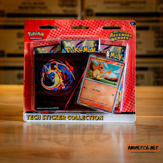 Pokémon TCG Mega Evolution Ascended Heroes Tech Sticker Collection (Charmander) - animetcg.net