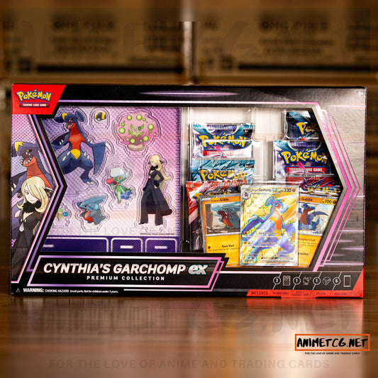 Pokémon TCG Cynthia's Garchomp ex Premium Collection - animetcg.net