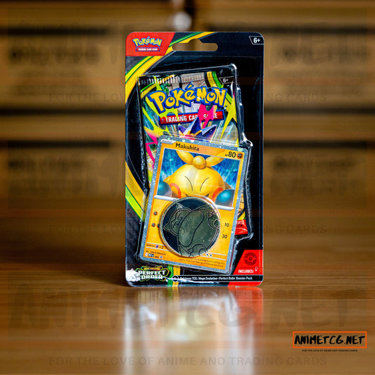 Pokémon TCG: Perfect Order ME03 Single Pack Blister (Makuhita) – sealed product front view | AnimeTCG.net