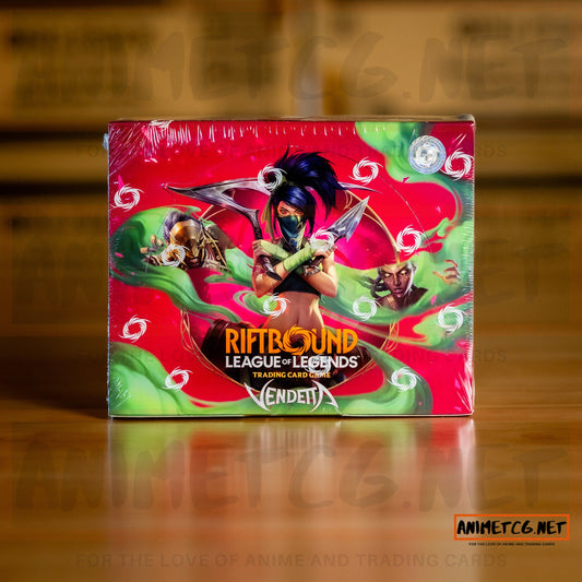 Riftbound TCG: League of Legends Vendetta Booster Display (24 Packs) – sealed product front view | AnimeTCG.net
